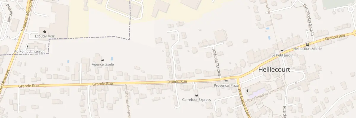 Plan du 8 Rue du Cdt Bidu à Heillecourt