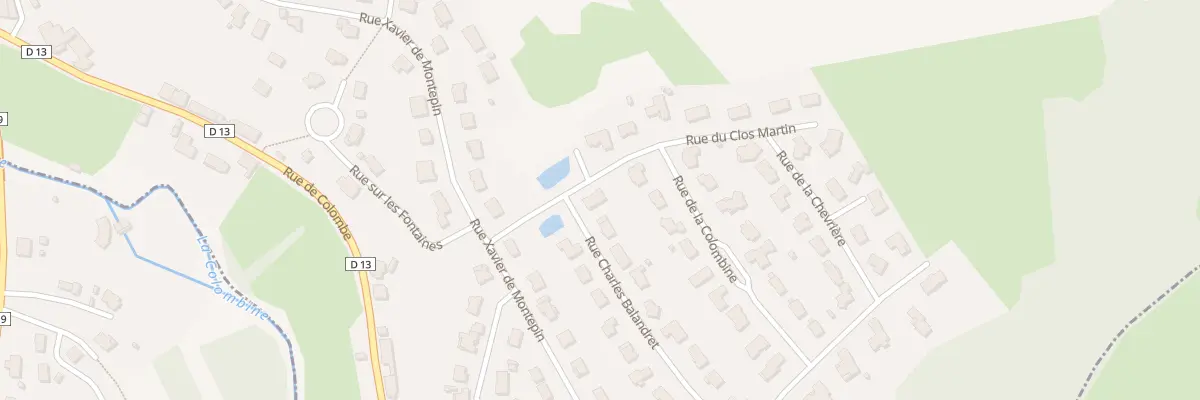 Plan du 2 Rue Charles Balandret à Frotey-lès-Vesoul