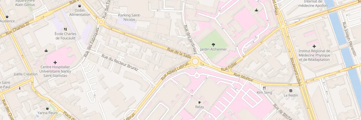 Plan du 32 Rue de la Salle à Nancy