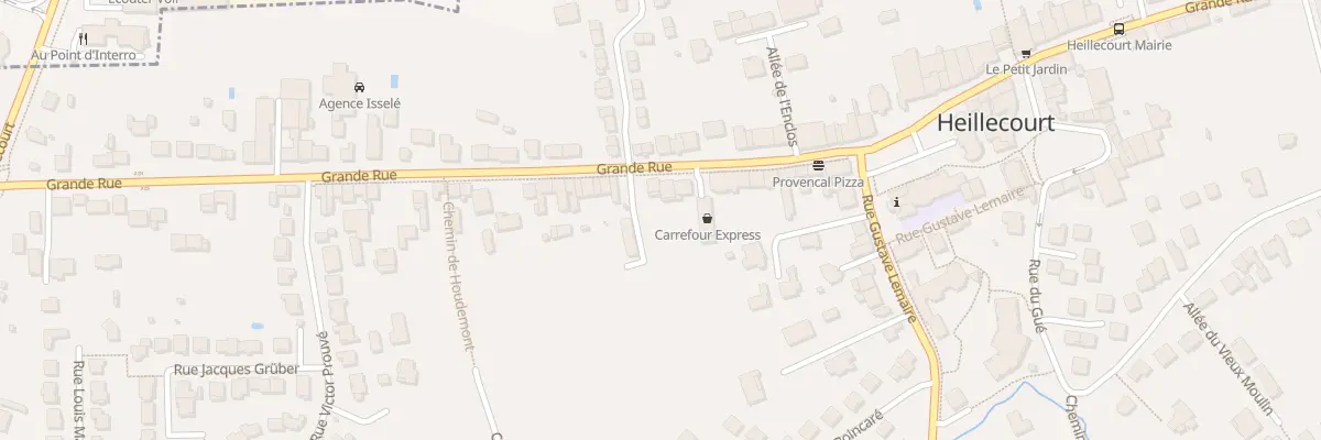 Plan du 73 Gr Grande Rue à Heillecourt