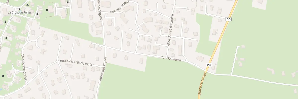 Plan du 145 Rue du Loutre à Manigod