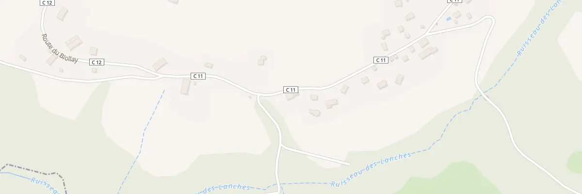Plan du 19 Rte du Biollay à Arbusigny