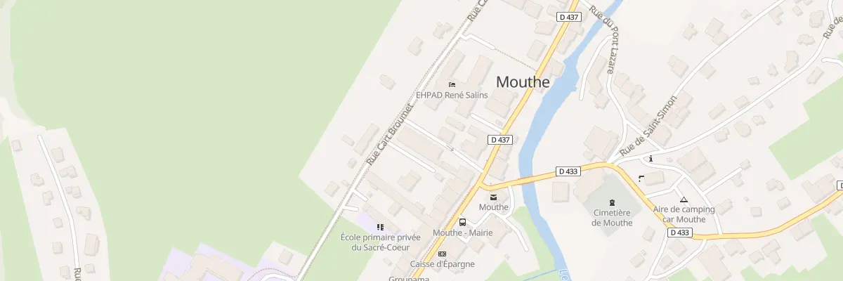 Plan du 11 Rue Cart Broumet à Mouthe