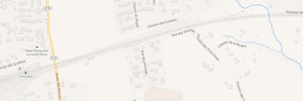 Plan du 236 Imp des Maisons Neuves à Carnoules