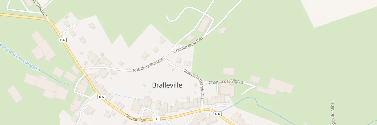 Plan du 4 Rue de la Grande Fin à Bralleville