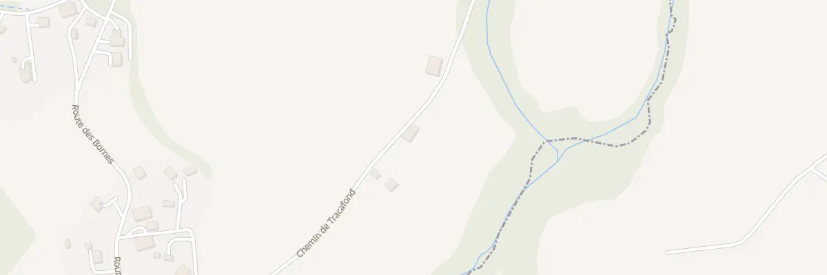 Plan du 356 Che de Tracafond à Menthonnex-en-Bornes