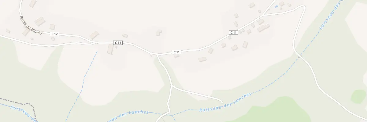 Plan du 15 Rte du Biollay à Arbusigny