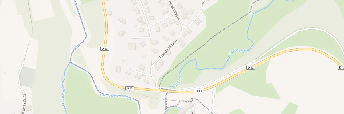 Plan du 8 Rue du Moulin à Frotey-lès-Vesoul
