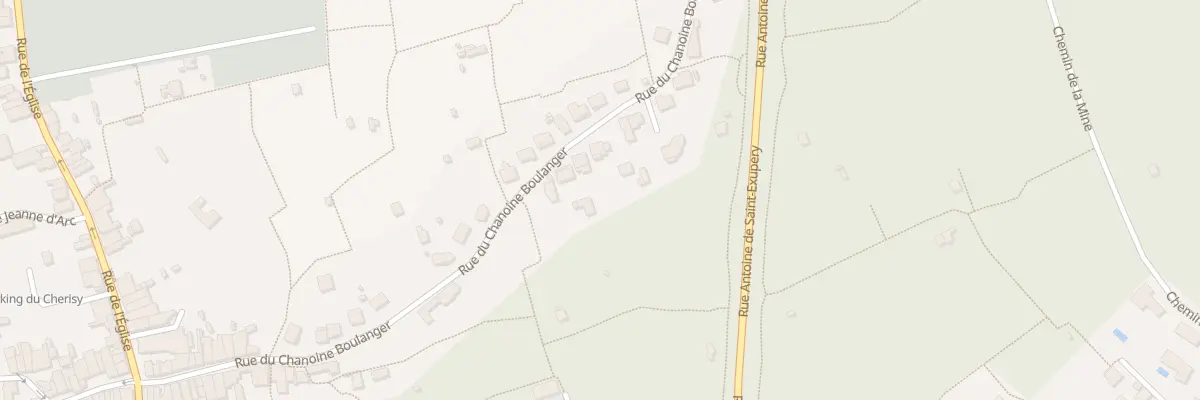 Plan du 54 Rue du Chanoine Boulanger à Malzéville