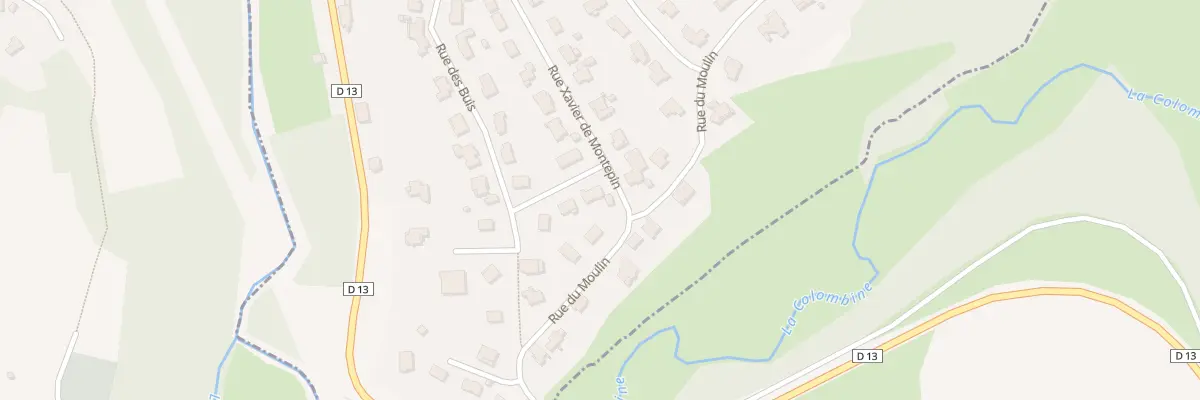 Plan du 60 Rue Xavier de Montépin à Frotey-lès-Vesoul