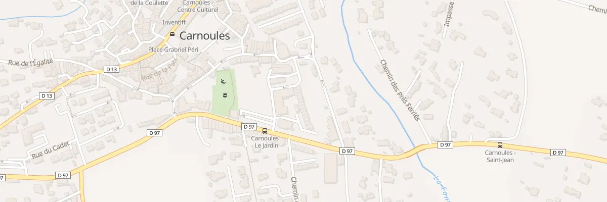 Plan du 28 Rue du Murier à Carnoules