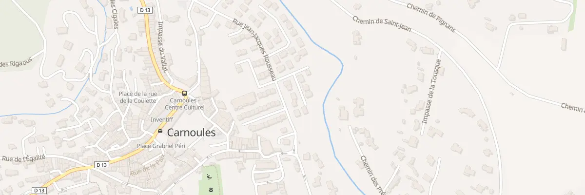 Plan du 36 Imp Jean-Paul Sartre à Carnoules