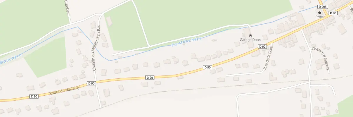 Plan du 26 Rte de Malleloy à Faulx