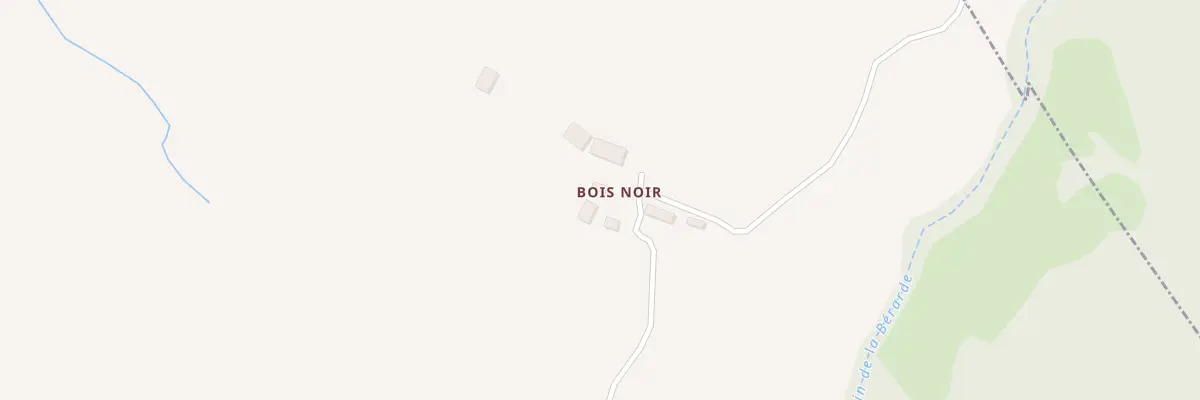Plan du 3445 Rte du Bois Noir à Turriers