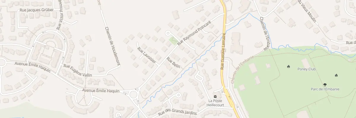 Plan du 5 Rue Belin à Heillecourt