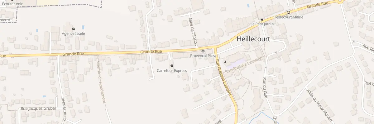 Plan du 61 Gr Grande Rue à Heillecourt
