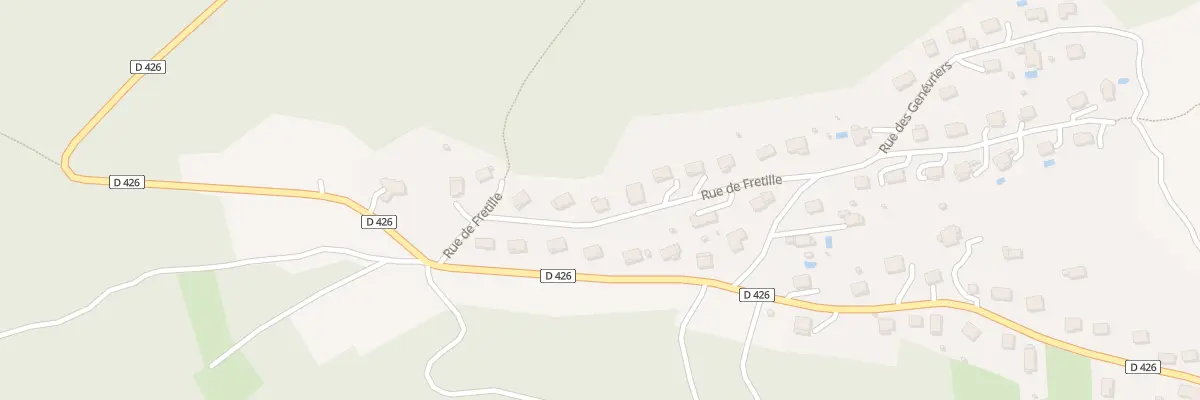 Plan du 20 Rue de Fretille à Deluz