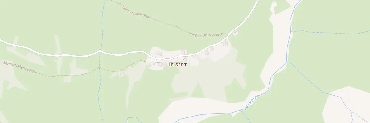 Plan du 5217 Sous le Sert à Besse