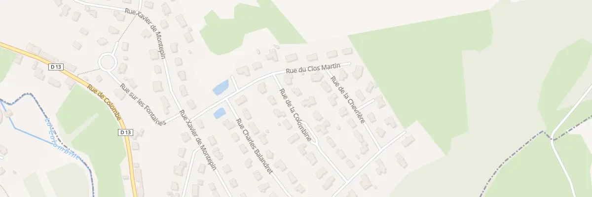 Plan du 4 Rue de la Colombine à Vy-le-Ferroux