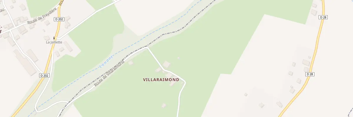 Plan du 5137 Villaraimon à Betton-Bettonet