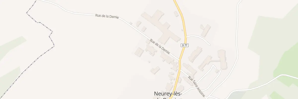 Plan du 9 Rue de la Demie à Neurey-lès-la-Demie