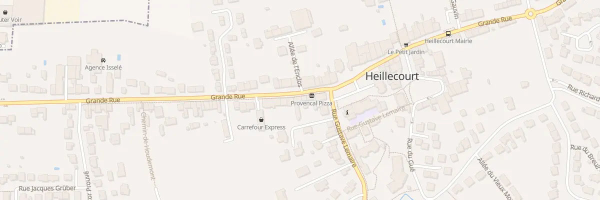 Plan du 57 Gr Grande Rue à Heillecourt
