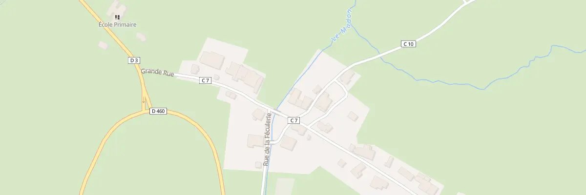 Plan du 38 Rue Grande Rue à Escles
