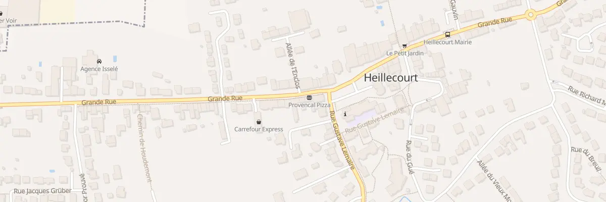 Plan du 55 Gr Grande Rue à Heillecourt