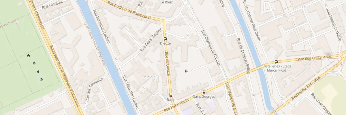 Plan du 28 Rue de Dieuze à Nancy