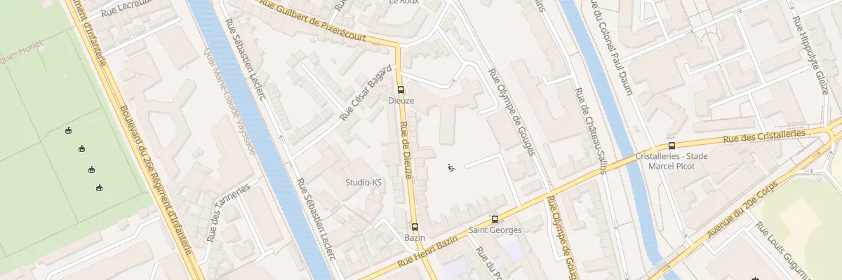 Plan du 26 Rue de Dieuze à Nancy