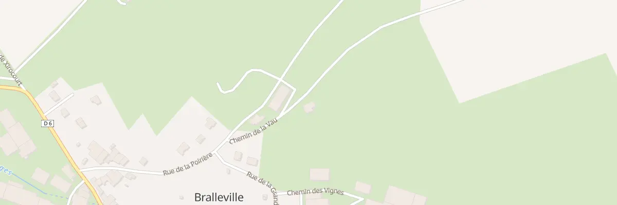 Plan du 3 Che de la Vau à Bralleville