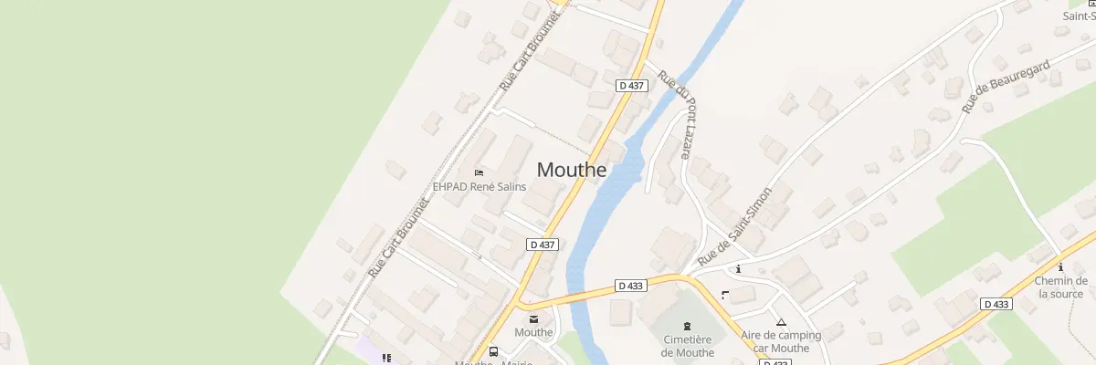 Plan du 3B Rue de la Varée à Mouthe