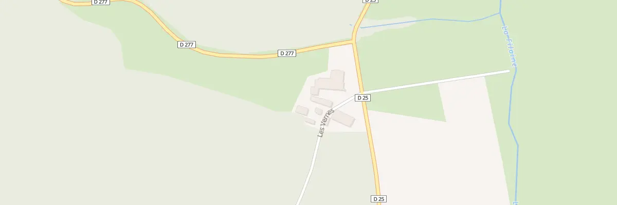 Plan de Rte des Templiers à Vy-lès-Filain