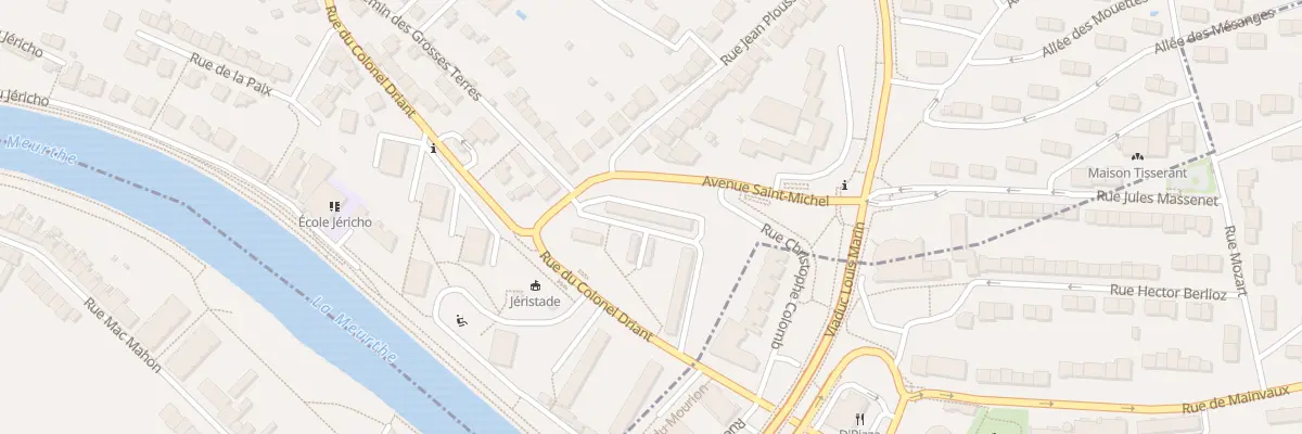 Plan du 2 Sq Charles Grandjean à Malzéville