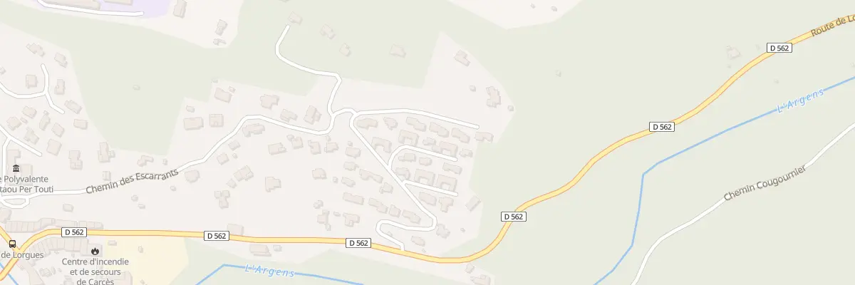 Plan du 31 Les Escarrants à Carcès