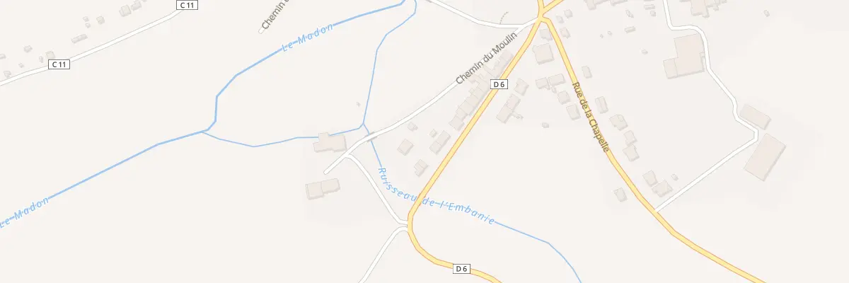 Plan du 24 Fg le Faubourg à Lemainville