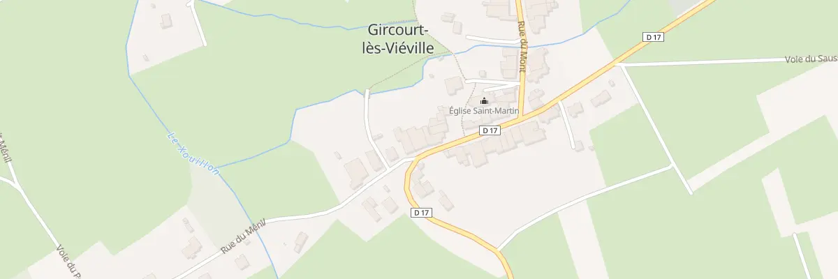 Plan du 248 Rue Haute à Gircourt-lès-Viéville