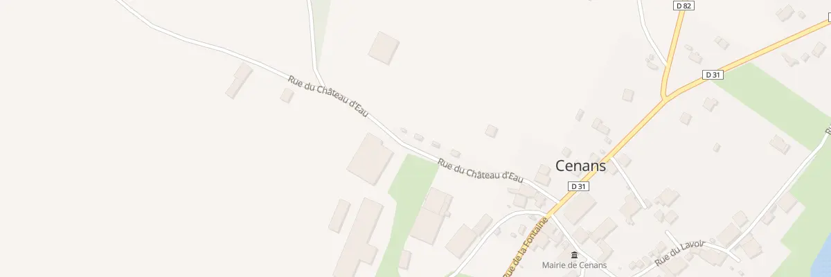 Plan du 4B Rue du Chateau d’Eau à Cenans