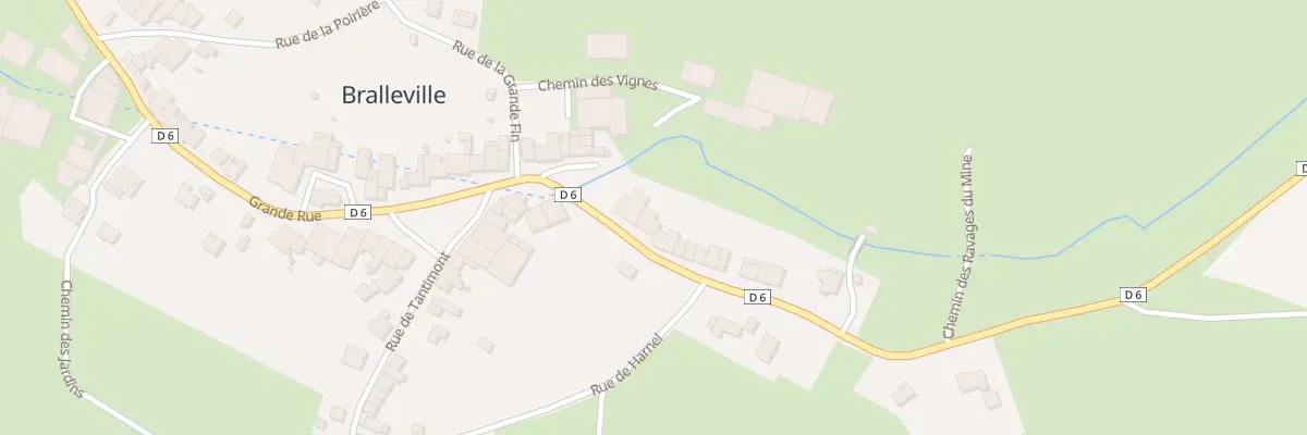 Plan du 37 Gr Grande Rue à Bralleville