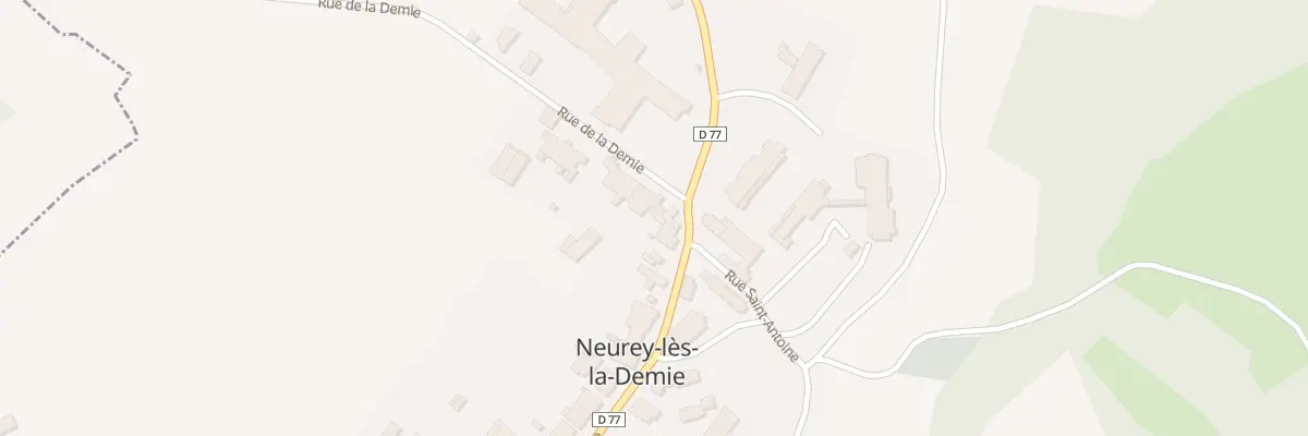 Plan du 10A Gr Grande Rue à Neurey-lès-la-Demie
