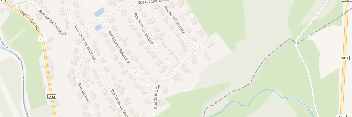 Plan du 16 Rue de la Colombine à Frotey-lès-Vesoul