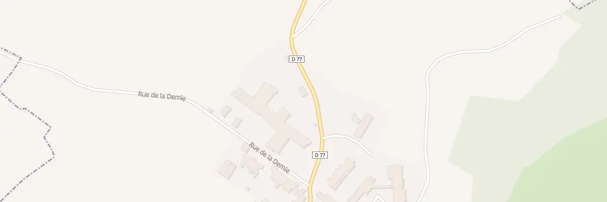 Plan du 6 Gr Grande Rue à Neurey-lès-la-Demie