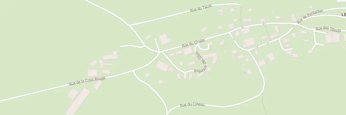 Plan du 2B Rue du Châlet à Chapelle-d’Huin