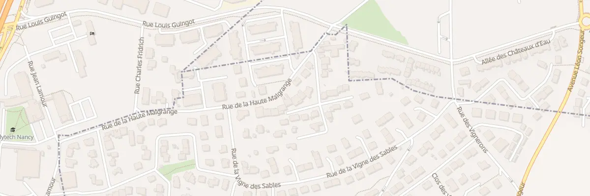 Plan du 15 Rue de la Haute Malgrange à Heillecourt