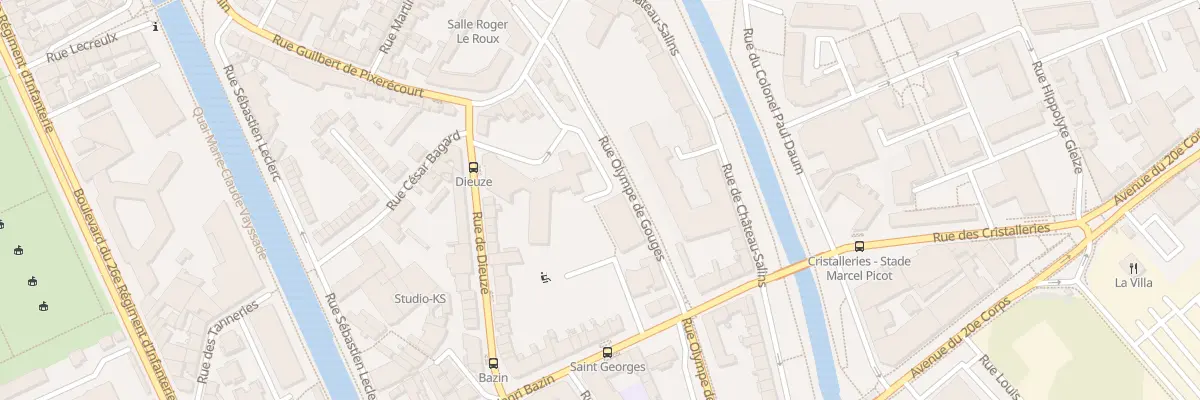 Plan du 38B Rue de Dieuze à Nancy