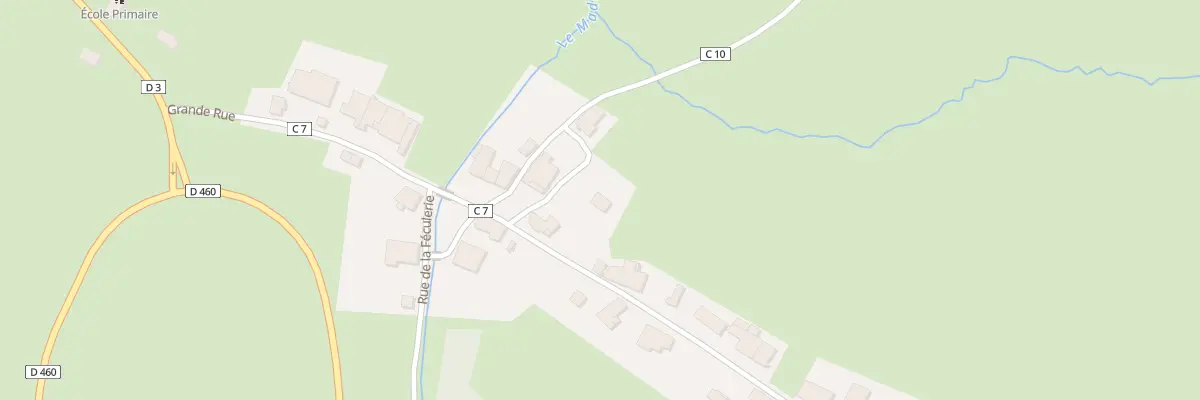 Plan du 4 Rue du Madon à Escles