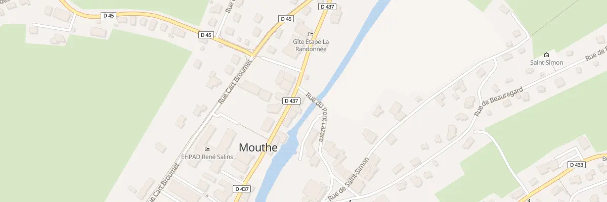 Plan du 18 Rue de la Varée à Mouthe
