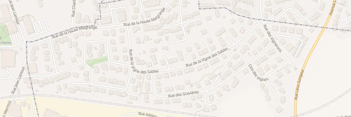 Plan du 40 Rue de la Vigne des Sables à Heillecourt