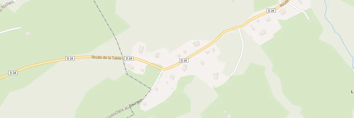 Plan du 1240 Rte de l’Adret à Bourget-en-Huile