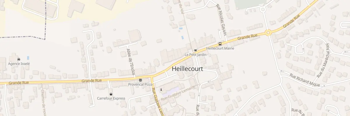 Plan du 66 Gr Grande Rue à Heillecourt